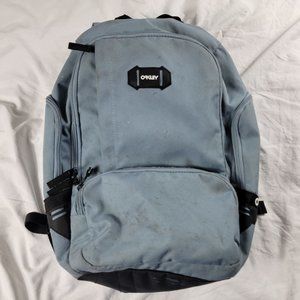 Oakley Street Organizing Backpack Light Blue Casual School Travel Outdoors